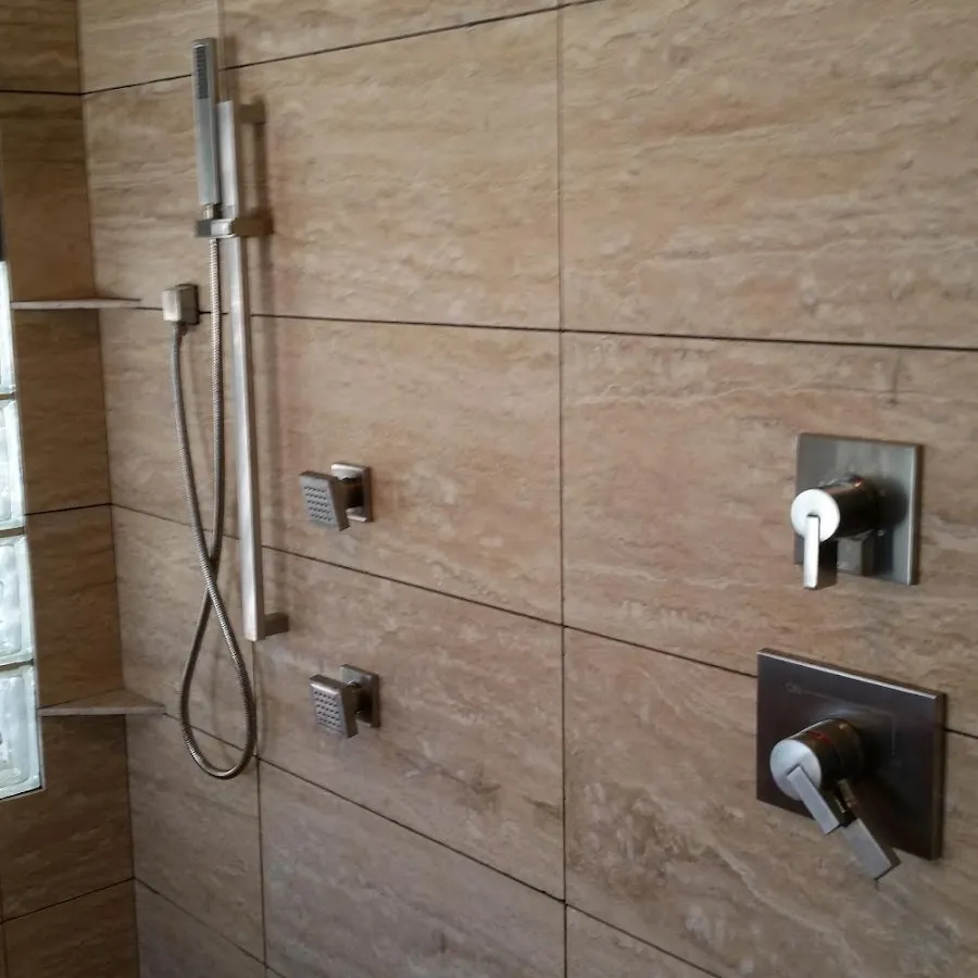 Shower fixture installation for Frozen Pipe Repair in La Vista